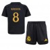 Real Madrid Toni Kroos #8 Tredjedraktsett Barn 2023-24 Korte ermer (+ Korte bukser)